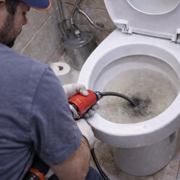 Desentupimento de vaso sanitário